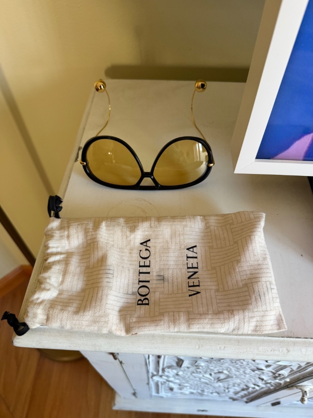 Bottega Veneta  aviator drop sunglasses - Picture 4 of 8